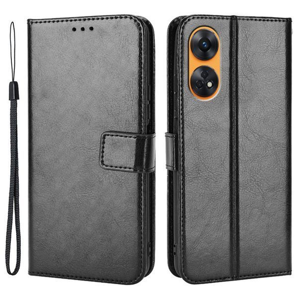 Чехол книжка Book case для OPPO A78 4G (CPH2565) / черный 091272 фото