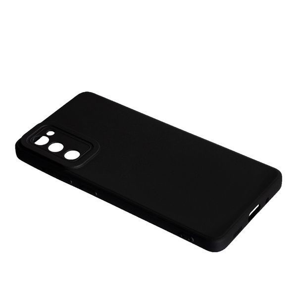 TPU чохол Smitt накладка бампер для Samsung Galaxy S20 FE чорний 088818 фото