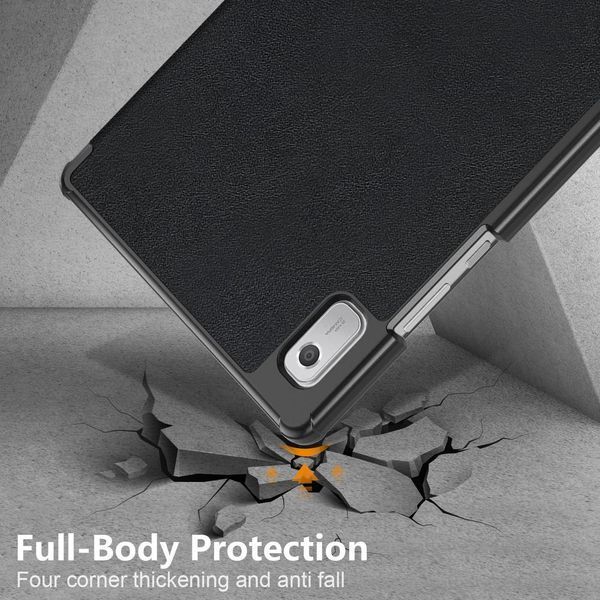 Шкіряний чохол-книжка Crazy Horse для Lenovo Tab M9 (9") / світло-зелений 097350 фото