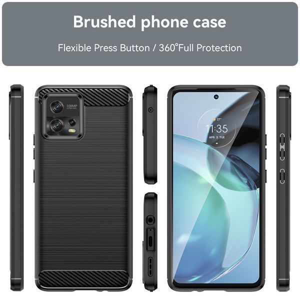 TPU чехол накладка Urban для Motorola G72 / красный 089922 фото