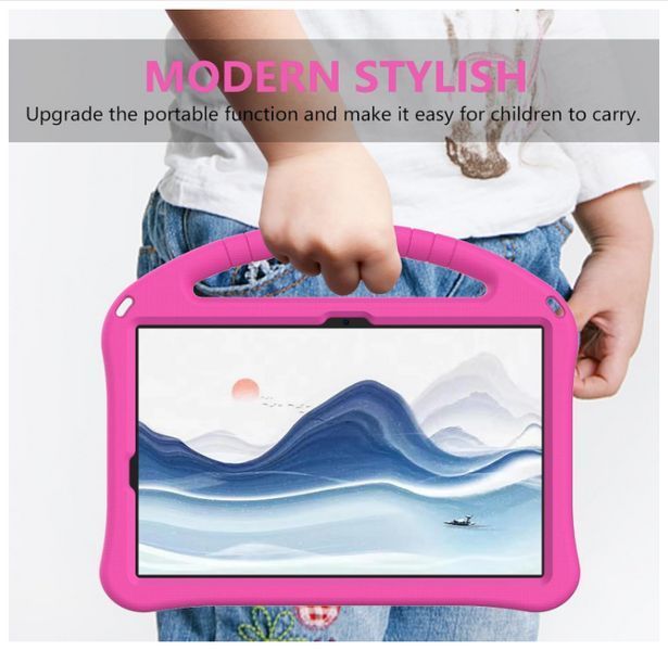Чохол New Kids Case на Samsung Galaxy Tab S9 FE 10.9" (рожевий) 200081 фото