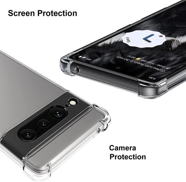 Протиударный чохол WXD на Google Pixel 8 / прозорий 093560 фото