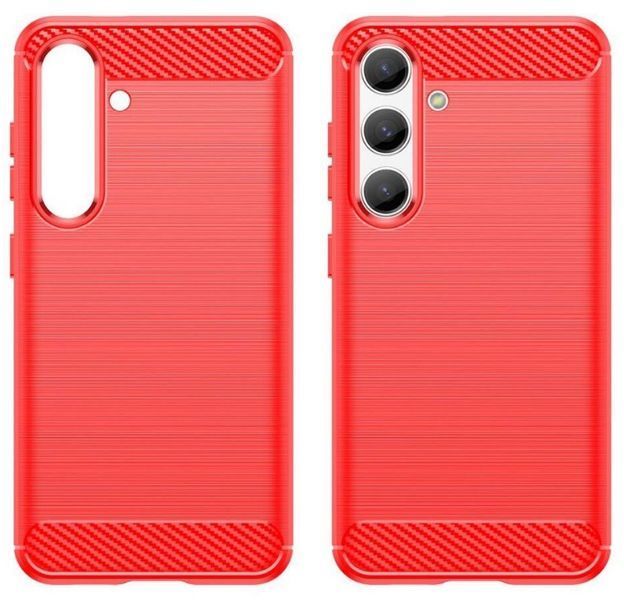 TPU чохол накладка Urban для Samsung Galaxy S25 / червоний 202832 фото