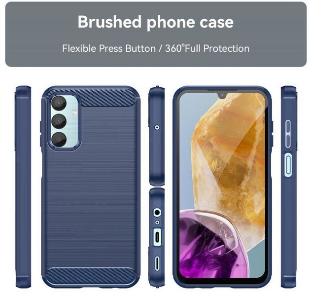 TPU чохол накладка Urban для Samsung Galaxy M15 (5G) / синій 202895 фото