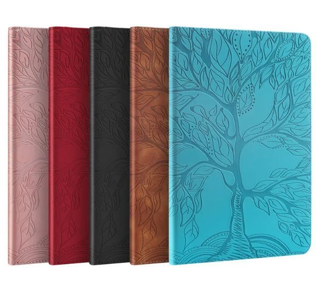 Чохол книжка Wood book на планшет Xiaomi Redmi Pad SE (11") / коричневий 095655 фото