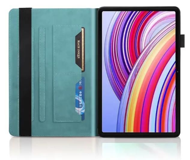 Чохол книжка Wood Book на планшет Poco Pad M1 (12.1") / блакитний 100915 фото