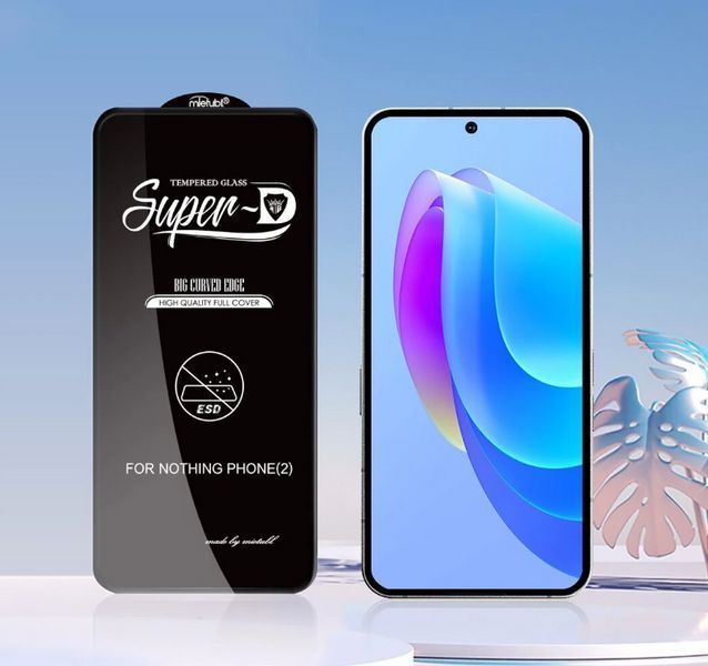 Захисне скло MIETUBL ESD для Nothing Phone 2 / чорне 203764 фото