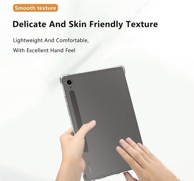 Чохол WXD на планшет Samsung Galaxy Tab S9 FE (10.9") / прозорий 093553 фото