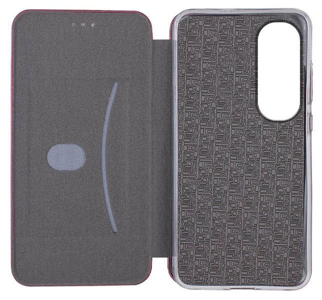 Чохол книжка Elegant book для OPPO A60 / бордовий 202506 фото