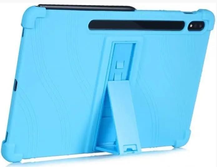 Чехол противоударный Friendly на Samsung Tab S7 \ Tab S8 голубой 095080 фото