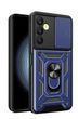 PC + TPU чохол Armor Camshield для Samsung Galaxy A35 / синій 097128 фото