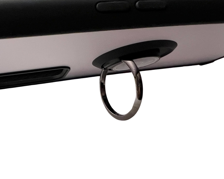 TPU чохол накладка Matte Ring Magnit для Realme GT Master (на реалі жт мастило) чорний 086294 фото