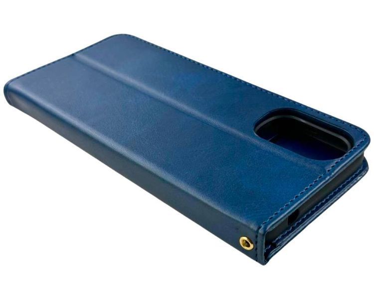 Чехол книжка Amsterdam для Motorola E32S синий 91172 фото