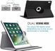 Кожаный чехол книжка 360 на Apple iPad 10.9" (2022) (2021 / 2020 / 2019) / черный 100430 фото 3