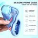 Чехол резиновый Lilo & Stitch case на iPhone 15 Pro Max / голубой 098107 фото 5