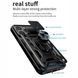 PC + TPU чохол Camshield armor для iPhone 15 Pro Max / синій 093630 фото 8