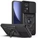 PC + TPU чохол Camshield armor для Xiaomi 12T Pro / чорний 086851 фото 1