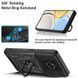 PC + TPU чехол Camshield armor для Honor Magic 4 Lite / серебристый 89470 фото 6