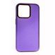 TPU чохол Leather New на iPhone 14 Pro Max (на айфон 14 про макс) фіолетовий 086701 фото 1