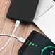 USB кабель Hoco X23 Skilled Type-C to Type-C Cable (1m) (черный и белый) 80622 фото 5