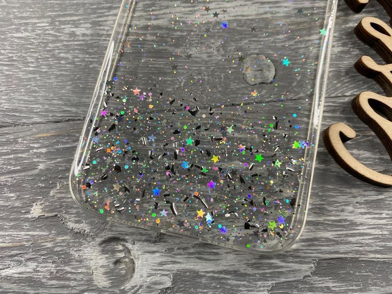 TPU чехол Star Glitter для Apple iPhone 12 Pro Max прозрачный 083189 фото