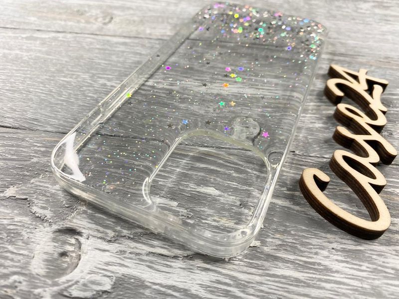 TPU чехол Star Glitter для Apple iPhone 12 Pro Max прозрачный 083189 фото