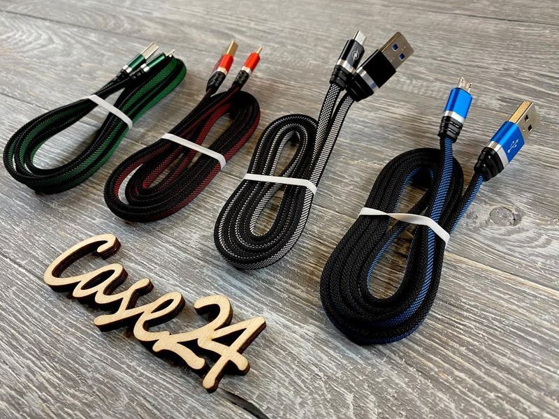 USB-кабель на Micro-USB (4 кольори) 82366 фото