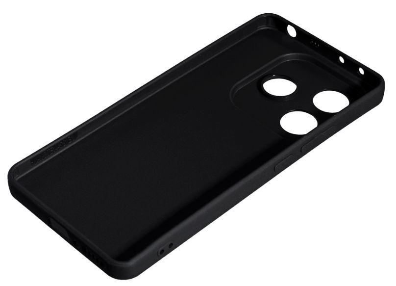 Силіконовий чохол SMITT для Xiaomi Redmi Note 14 (5G) / black 201794 фото