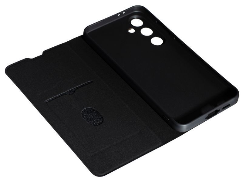 Шкіряний чохол книжка Fibra case на Samsung Galaxy S24 FE / бордовий 201404 фото