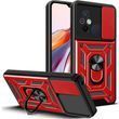 PC + TPU чохол Camshield armor на Xiaomi Redmi 12C / червоний 092864 фото