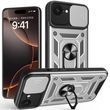 PC + TPU чохол Camshield Armor для iPhone 16e/сріблястий