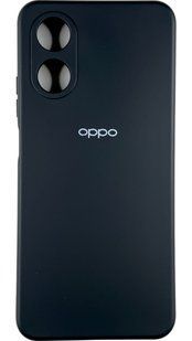 Чехол Soft touch для OPPO A17 (на оппо а17) черный 087499 фото
