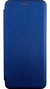 Кожаный чехол книжка Elegant на Realme C30 / синий 087799 фото