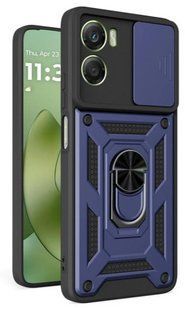 PC + TPU чехол Camshield Armor для Motorola G06 Power / синий 204375 фото