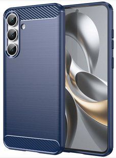 TPU чехол накладка Urban для Samsung Galaxy S25 FE / синий 203660 фото