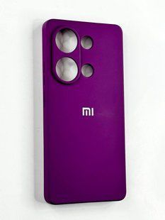 Чехол Soft touch для Xiaomi Redmi Note 13 Pro (4G) / баклажановый 095664 фото