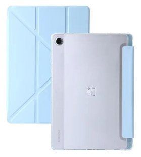 Чохол книжка Transparent Origami на Samsung Galaxy Tab A11 Plus (11") / блакитний 100704 фото