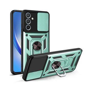 PC + TPU чехол Armor Camshield для Samsung Galaxy A54 / зеленый 090722 фото