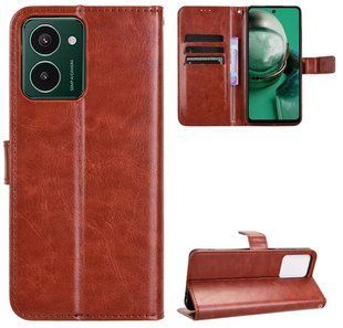 Чехол книжка Book case для HMD Pulse / коричневый 202341 фото