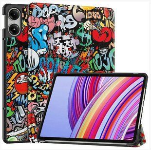Чохол книжка Crazy Horse на Xiaomi Redmi Pad 2 Pro (12.1") / graffity 203994 фото