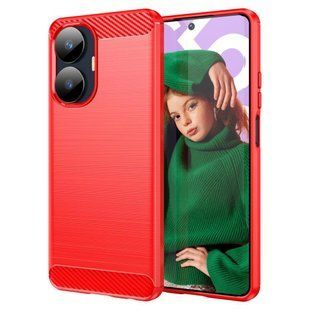 TPU чохол накладка Urban для Realme C55 / червоний 089923 фото