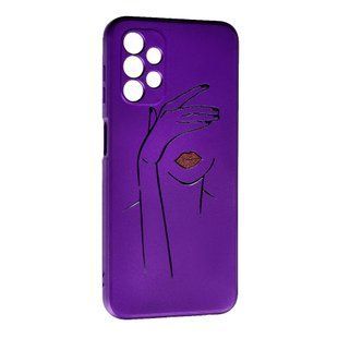 Чохол силіконовий Art для Samsung Galaxy A13 (на самсунг а13) Lips 086900 фото