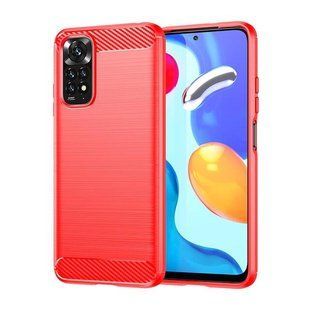 TPU чехол накладка Urban для Xiaomi Redmi Note 11 (4G) / красный 088360 фото
