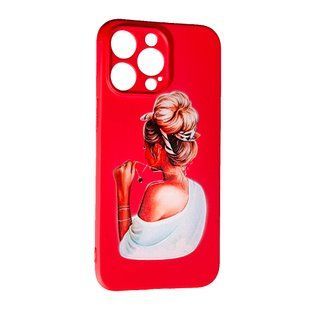 TPU чехол Art для iPhone 14 Pro Girl 088970 фото