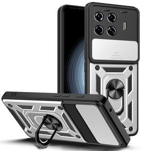 PC + TPU чехол Camshield Armor для Tecno Spark 20 Pro Plus / серебристый 097102 фото