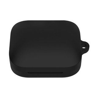 Силіконовий чохол із карабіном для OnePlus Buds Pro 2 чорний 90668 фото