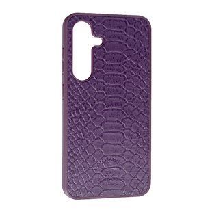 Чехол силиконовый Santa Barbara Snake для Samsung Galaxy S24 фиолетовый 094931 фото