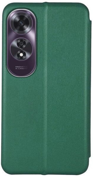Чехол книжка Elegant book для OPPO A60 / зеленый 202507 фото