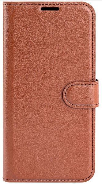 Чохол книжка Lichee для OPPO A38 коричневий 093095 фото