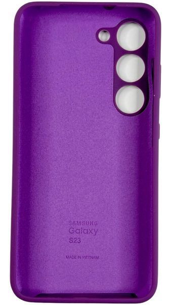 Чохол Soft touch для Samsung Galaxy S23 / баклажановий 087699 фото